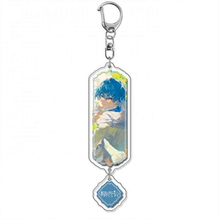Frieren: Beyond Journey's Anime Anime peripheral acrylic keychain Long pendant 8.5cm price for 5 pcs