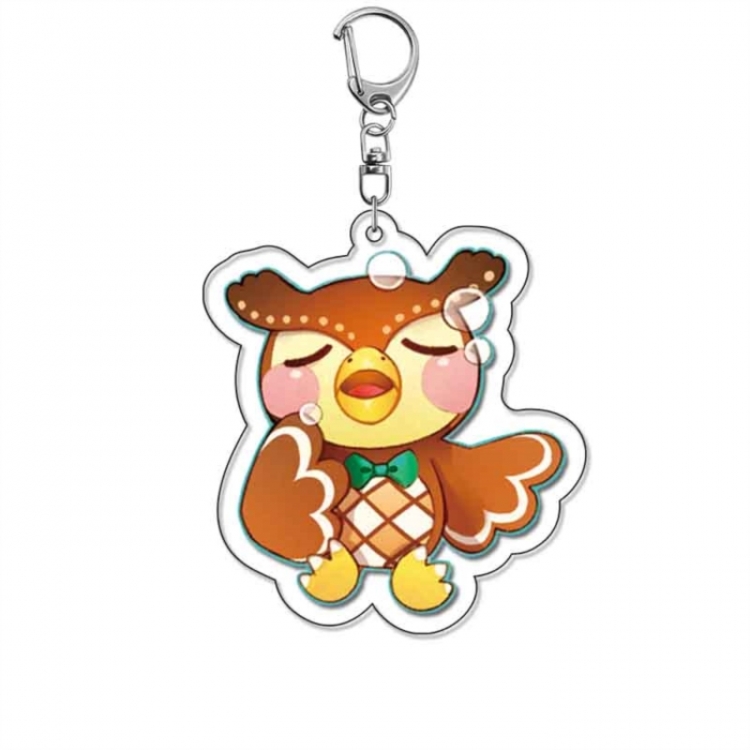 Animal Crossing  Anime Acrylic Keychain Charm price for 5 pcs