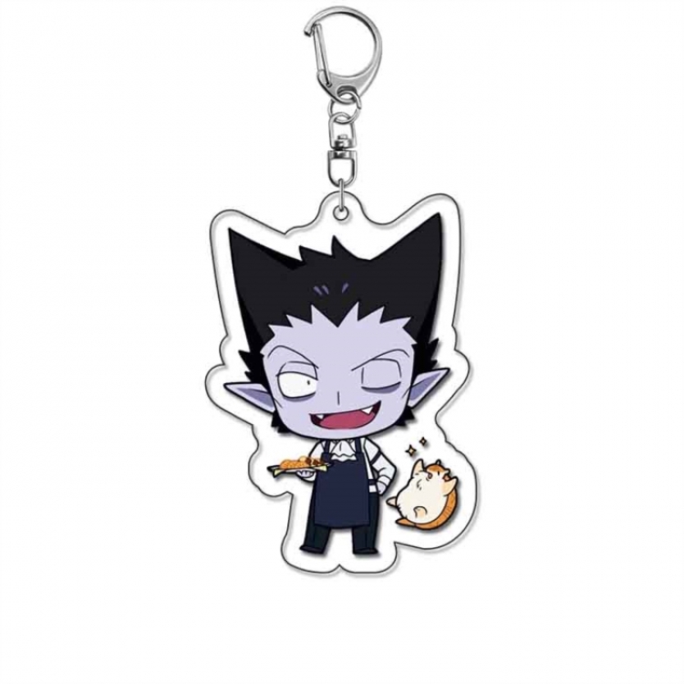 The vampire will die immediately Anime Acrylic Keychain Charm price for 5 pcs