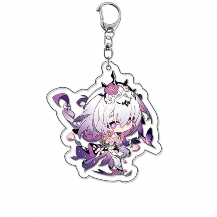 Honkai: Star Rail Anime Acrylic Keychain Charm price for 5 pcs