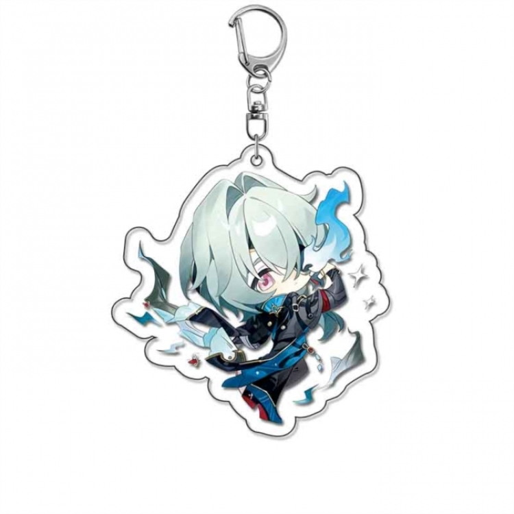 Honkai: Star Rail Anime Acrylic Keychain Charm price for 5 pcs