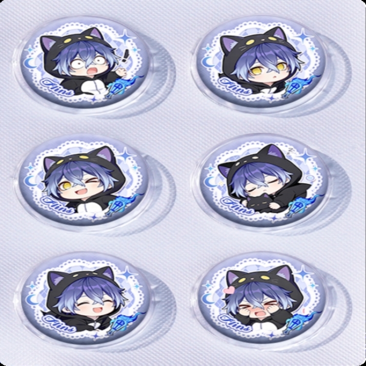 Genshin Impact Anime peripheral pill bar badge 25mm a set of 6 price for 5 sets