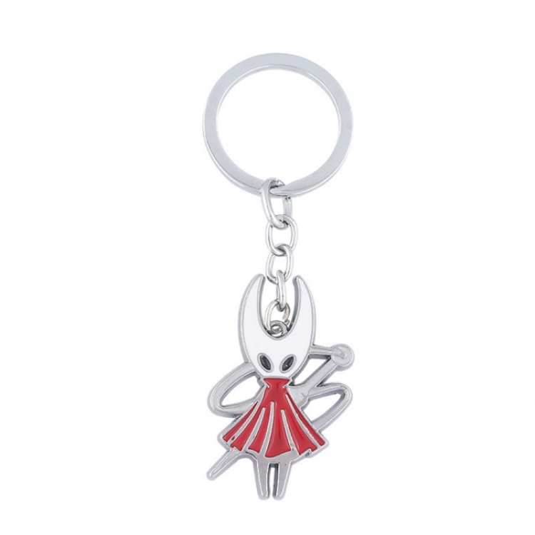 The Hollow Knight Anime peripheral metal keychain pendant OPP bag price for 10 pcs