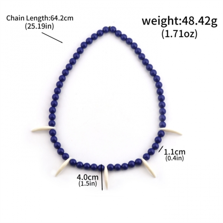 Inuyasha Anime peripheral necklace cosplay prop chain OPP bag price for 5 pcs