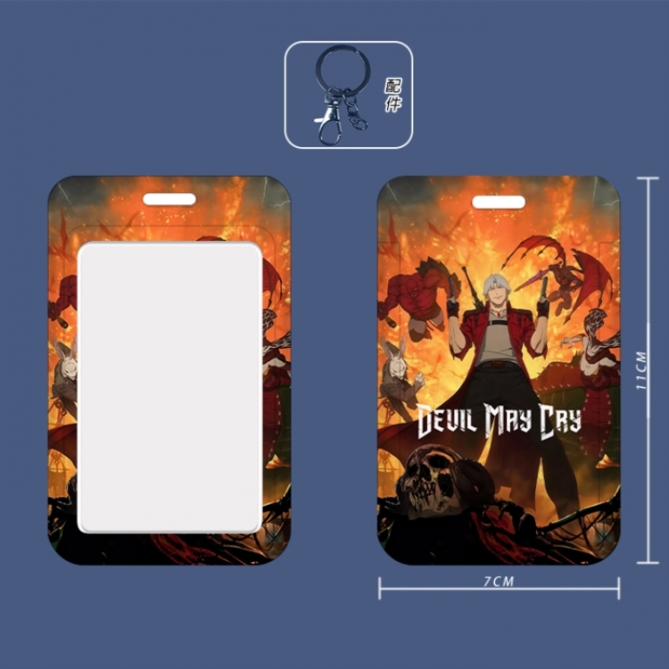 Devil May Cry Cartoon peripheral ID card sleeve Ferrule 11cm long 7cm wide price for 5 pcs
