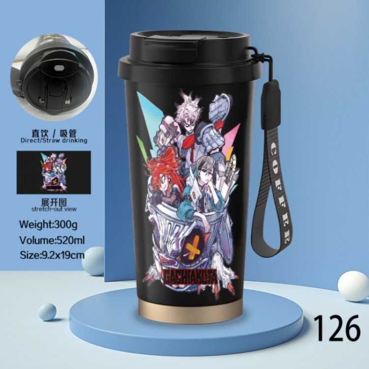 Gachiakuta Anime peripheral stainless steel coffee cup 520ML