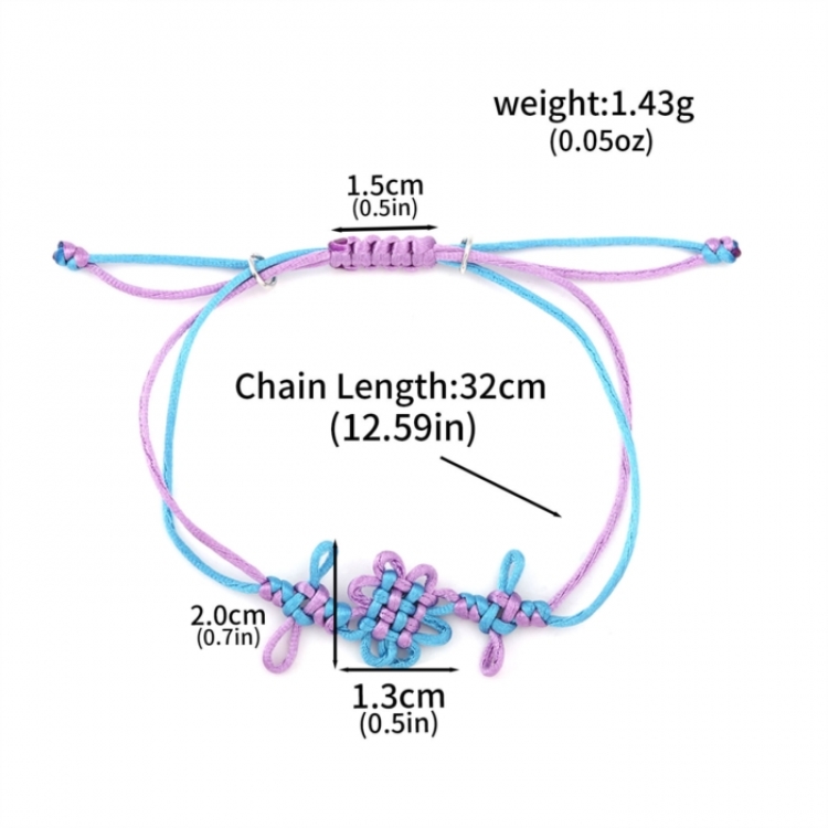 K-Pop:Demon Hunters Weaving Knot Bracelet Decorative Bracelet price for 5 pcs 