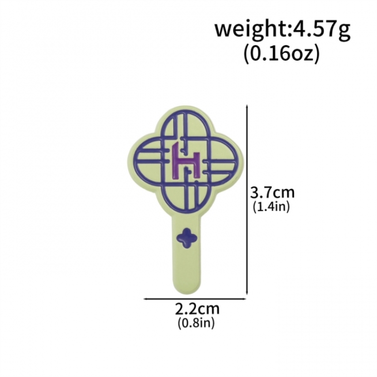 K-Pop:Demon Hunters Metal badge decorative brooch OPP bag  price for 5 pcs