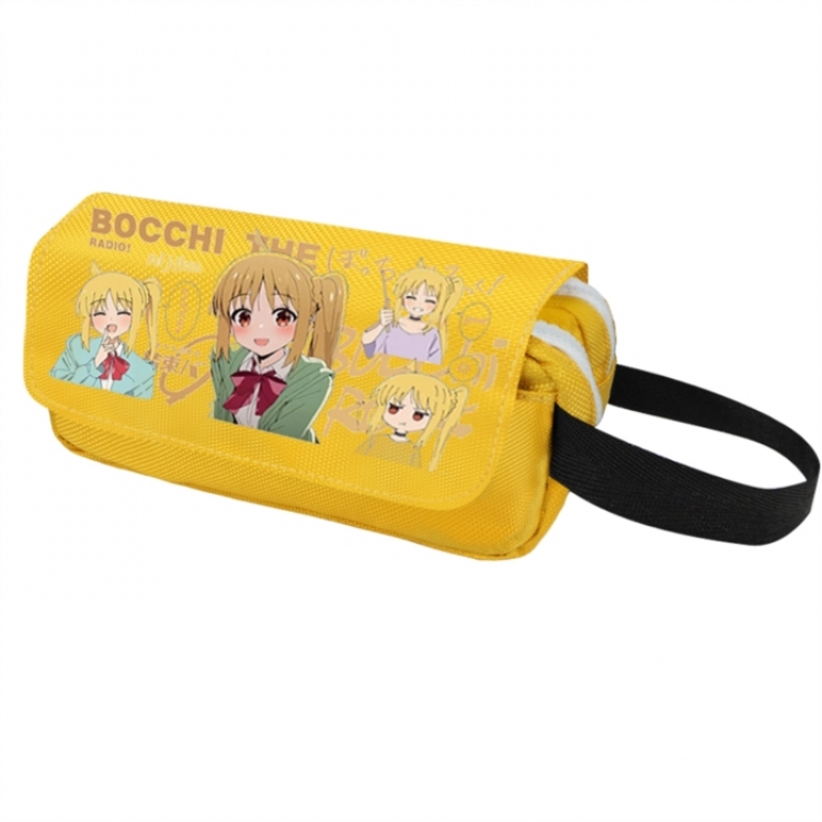 BOCCHI THE ROCK! Anime peripheral large capacity double-layer pencil case 6x10x20cm