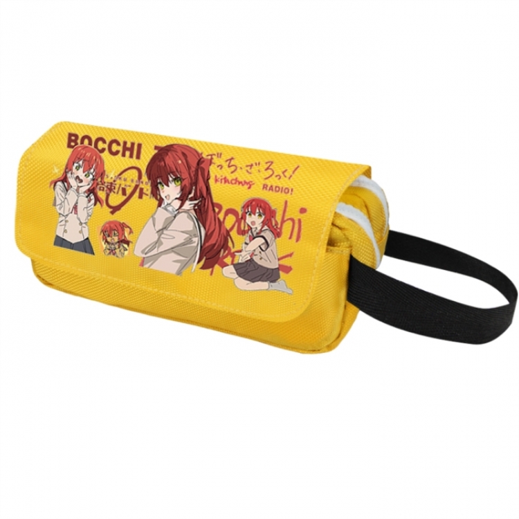 BOCCHI THE ROCK! Anime peripheral large capacity double-layer pencil case 6x10x20cm
