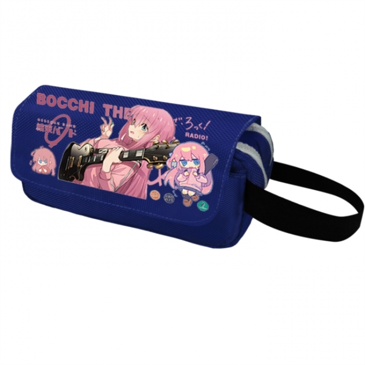 BOCCHI THE ROCK! Anime peripheral large capacity double-layer pencil case 6x10x20cm