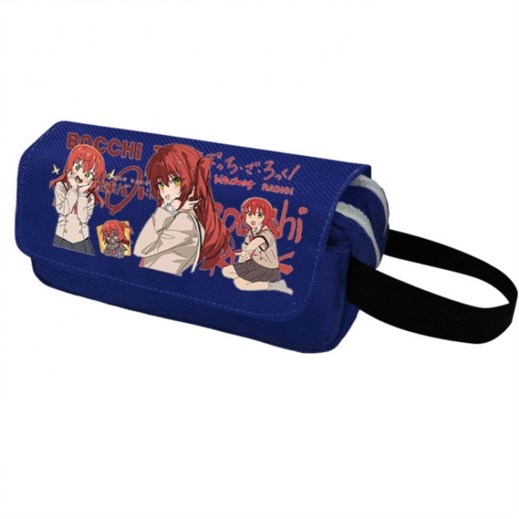 BOCCHI THE ROCK! Anime peripheral large capacity double-layer pencil case 6x10x20cm