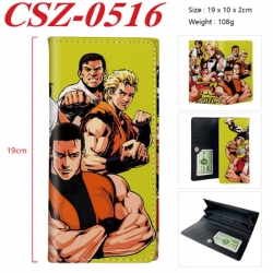 City of the Wolves Anime peripheral long three fold wallet 19x10x2cm