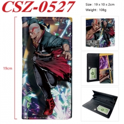 City of the Wolves Anime peripheral long three fold wallet 19x10x2cm