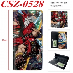 City of the Wolves Anime peripheral long three fold wallet 19x10x2cm