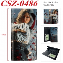 Clair Obscur: Expedition 33 Anime peripheral long three fold wallet 19x10x2cm