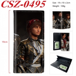 Clair Obscur: Expedition 33 Anime peripheral long three fold wallet 19x10x2cm