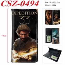 Clair Obscur: Expedition 33 Anime peripheral long three fold wallet 19x10x2cm