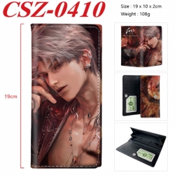 Love and Deepspac Anime peripheral long three fold wallet 19x10x2cm