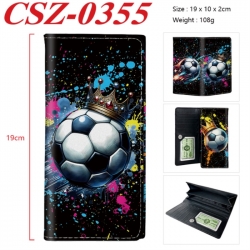 Ball games Anime peripheral long three fold wallet 19x10x2cm