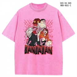 DANDADAN Anime peripheral pure cotton washed and worn T-shirt from S to 2XL