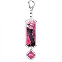 Jujutsu Kaisen Anime peripheral acrylic keychain Long pendant 8.5cm price for 5 pcs