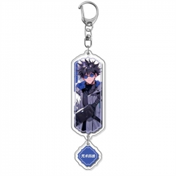 Jujutsu Kaisen Anime peripheral acrylic keychain Long pendant 8.5cm price for 5 pcs