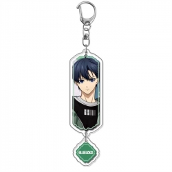 BLUE LOCK  Anime peripheral acrylic keychain Long pendant 8.5cm price for 5 pcs