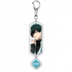 BLUE LOCK  Anime peripheral acrylic keychain Long pendant 8.5cm price for 5 pcs