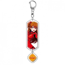 EVA  Anime peripheral acrylic keychain Long pendant 8.5cm price for 5 pcs
