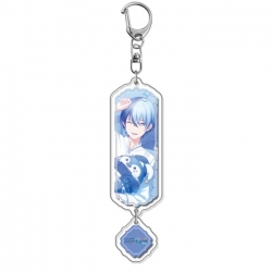 Hatsune Miku Anime peripheral acrylic keychain Long pendant 8.5cm price for 5 pcs