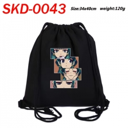 The Apothecary Diaries Hardware Anime themed Canvas Drawstring Backpack Tote Bag 34x40cm