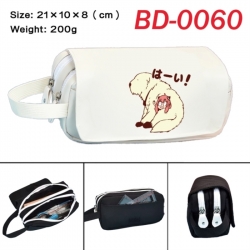 SPY&times;FAMILY Anime peripheral handheld large capacity double-layer Oxford cloth pencil case 21X10X8cm