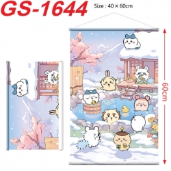 Chiikawa Anime digital printing hanging rope hanging Wall Scroll 40x60cm