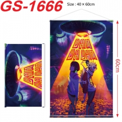 DANDADAN Anime digital printing hanging rope hanging Wall Scroll 40x60cm