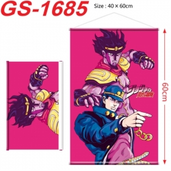 JoJos Bizarre Adventure Anime digital printing hanging rope hanging Wall Scroll 40x60cm