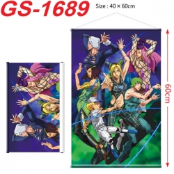 JoJos Bizarre Adventure Anime digital printing hanging rope hanging Wall Scroll 40x60cm
