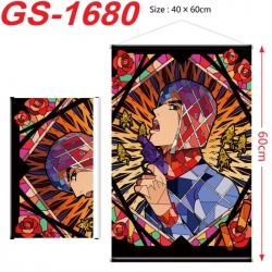 JoJos Bizarre Adventure Anime digital printing hanging rope hanging Wall Scroll 40x60cm