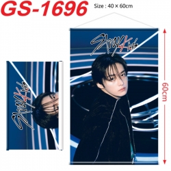 Stray Kids Anime digital printing hanging rope hanging Wall Scroll 40x60cm
