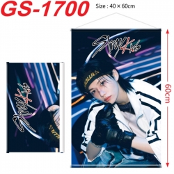Stray Kids Anime digital printing hanging rope hanging Wall Scroll 40x60cm