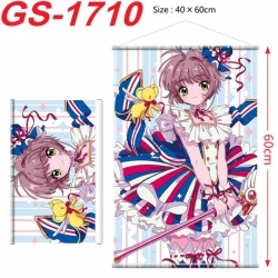 Card Captor Sakura Anime digital printing hanging rope hanging Wall Scroll 40x60cm
