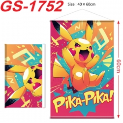 Pokemon Anime digital printing hanging rope hanging Wall Scroll 40x60cm
