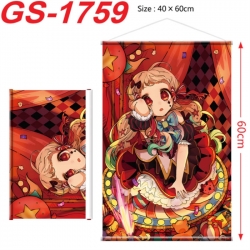 Toilet-bound Hanako-kun Anime digital printing hanging rope hanging Wall Scroll 40x60cm