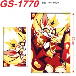 Hazbin Hotel Anime digital printing hanging rope hanging Wall Scroll 40x60cm