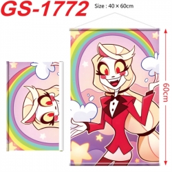 Hazbin Hotel Anime digital printing hanging rope hanging Wall Scroll 40x60cm