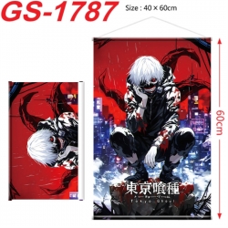 Tokyo Ghoul Anime digital printing hanging rope hanging Wall Scroll 40x60cm