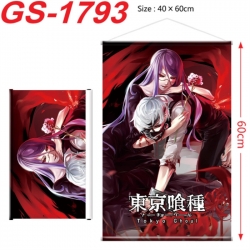 Tokyo Ghoul Anime digital printing hanging rope hanging Wall Scroll 40x60cm