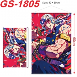Demon Slayer Kimets Anime digital printing hanging rope hanging Wall Scroll 40x60cm