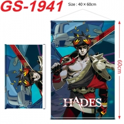 Hades Anime digital printing hanging rope hanging Wall Scroll 40x60cm