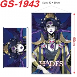 Hades Anime digital printing hanging rope hanging Wall Scroll 40x60cm